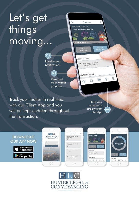 Hunter Legal and Conveyancing App