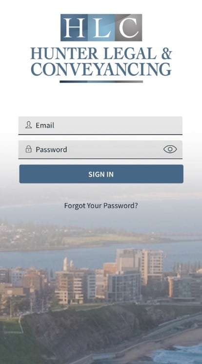 Hunter Legal and Conveyancing App